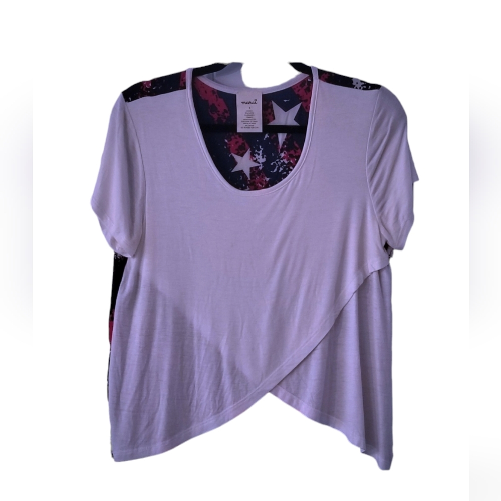 **5/25** Marci Stars & Stripes Top